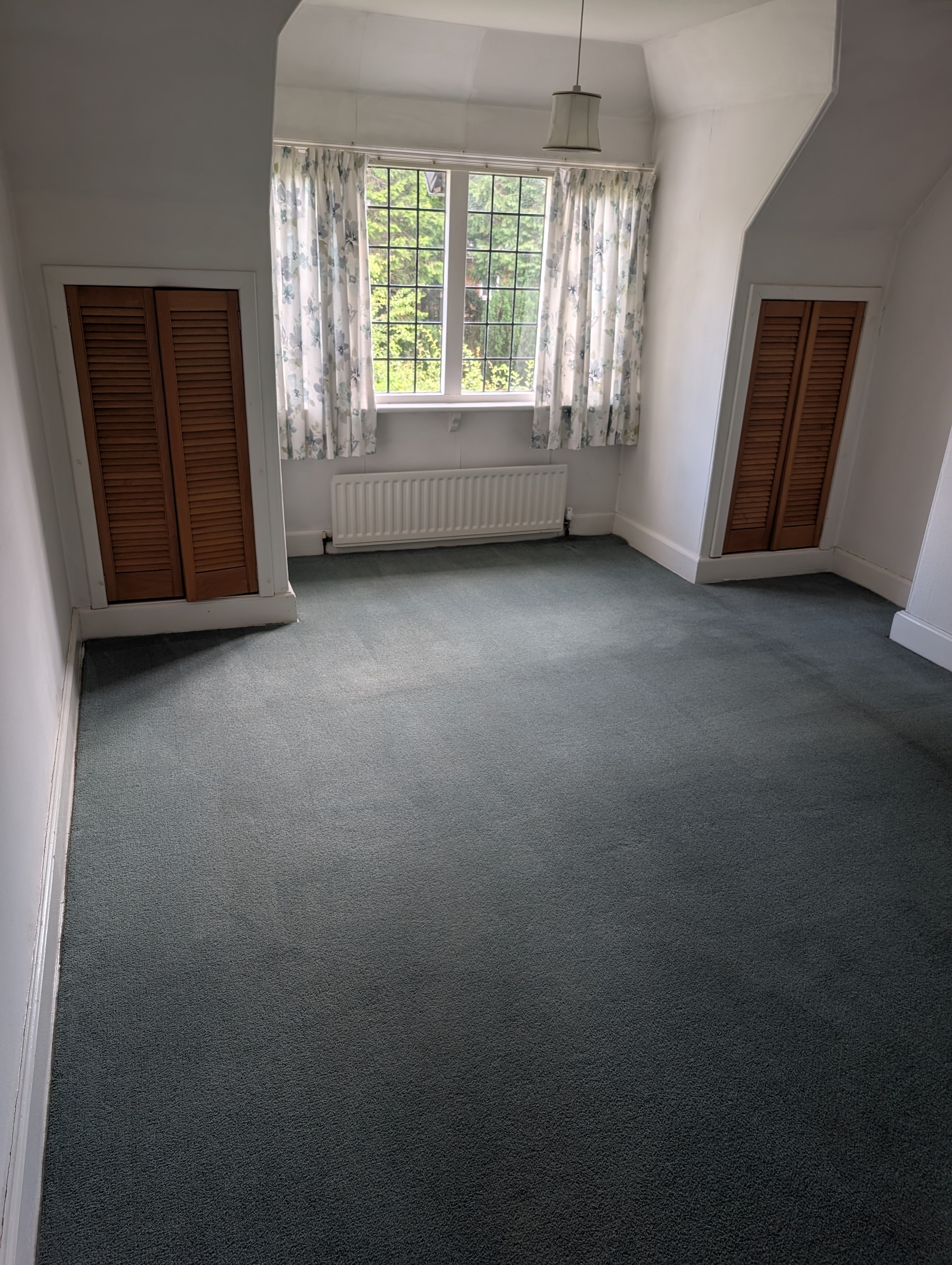 Gosforth wool carpet after cleaning